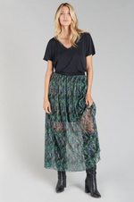 Load image into Gallery viewer, Le Temps Des Cerises - Ayleen Skirt - Pine
