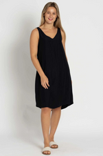 Load image into Gallery viewer, Mela Purdie - Audrey Dress - Black
