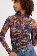 Load image into Gallery viewer, Gestuz - Ewa Blouse - Orange Flame
