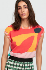 Load image into Gallery viewer, Aldo Martins - Lores Knit Top - Multi Print
