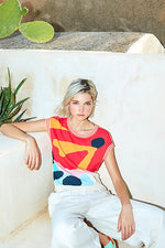 Load image into Gallery viewer, Aldo Martins - Lores Knit Top - Multi Print
