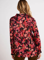 Load image into Gallery viewer, Bella Dahl - Full Button Down Hipster Shirt - Autumn Bloom Print
