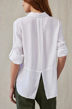 Load image into Gallery viewer, Bella Dahl - Split Back Button Down Shirt - Soft Pearl
