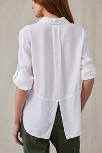 Bella Dahl - Split Back Button Down Shirt - Soft Pearl