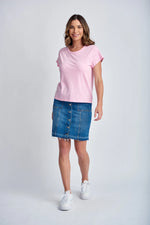 Load image into Gallery viewer, Cloth Paper Scissors - Crew Neck Tee - Lolly Pink
