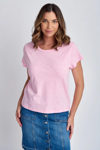 Cloth Paper Scissors - Crew Neck Tee - Lolly Pink