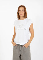 Load image into Gallery viewer, Coster Copenhagen - Heart Alfi T Shirt - White
