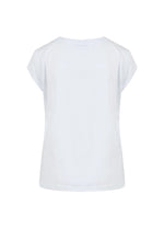 Load image into Gallery viewer, Coster Copenhagen - Heart Art T Shirt Cap Sleeve Love Is Art - White
