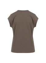 Load image into Gallery viewer, Coster Copenhagen - Heart Basic V Neck T Shirt - Dark Mud
