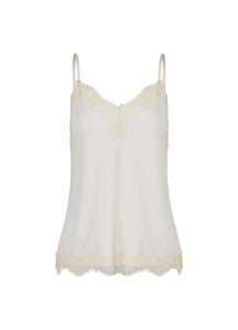 Coster Copenhagen - Heart Rosie Lace Top - Cream