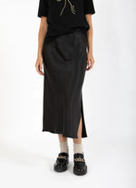 Load image into Gallery viewer, Coster Copenhagen - Heart Styler Midi Length Skirt - Black
