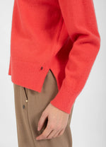 Load image into Gallery viewer, Coster Copenhagen - Sweater With Round Neck - Hot Coral
