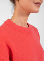 Load image into Gallery viewer, Coster Copenhagen - Sweater With Round Neck - Hot Coral
