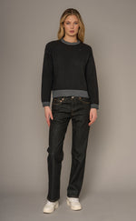 Load image into Gallery viewer, Crossley - DG1S Wool Silk Cashmere Knit - Black
