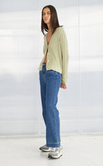 Load image into Gallery viewer, Dricoper - Dani Tencel Cardigan - Sage Green
