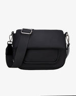 Load image into Gallery viewer, HVISK - Cayman Pocket Puffer Bag - Matte Twill Black
