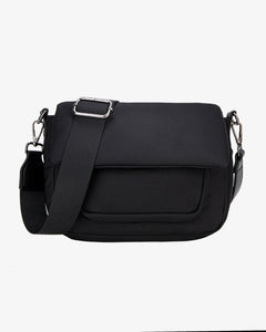 HVISK - Cayman Pocket Puffer Bag - Matte Twill Black