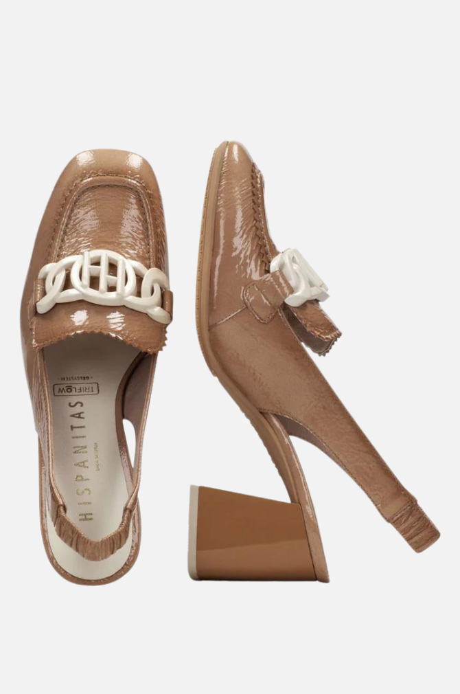 Hispanitas - Rio Slingback Shoe - Desert