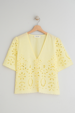 Load image into Gallery viewer, Indi And Cold - Embroidered Detail Shirt - Pistachio
