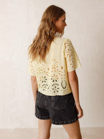 Load image into Gallery viewer, Indi And Cold - Embroidered Detail Shirt - Pistachio
