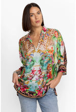 Load image into Gallery viewer, Johnny Was - Avina Tunic - Miller Tigre Scarf Print
