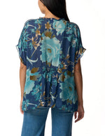 Load image into Gallery viewer, Johnny Was - Galavant Blouse - Peonee Blue
