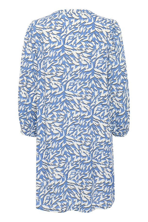 Kaffe - KJetta Tunic - Blue/White Graphic Animal