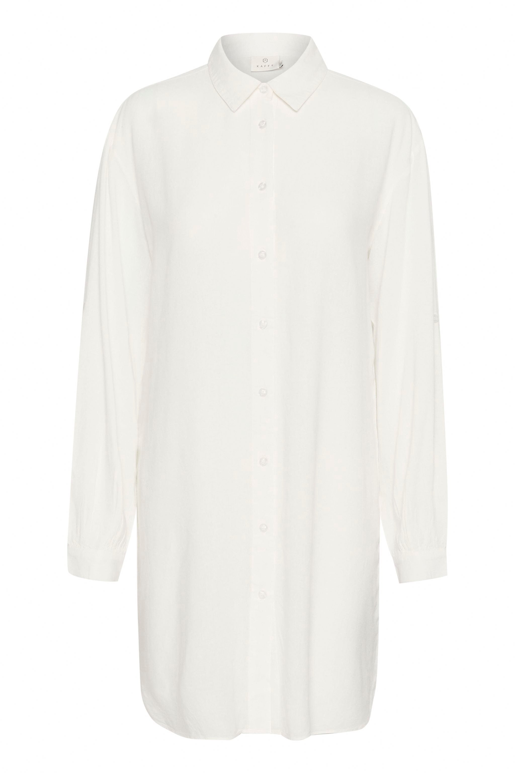 Kaffe - KAmilia Shirt Dress - Chalk