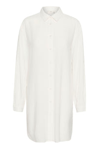 Kaffe - KAmilia Shirt Dress - Chalk