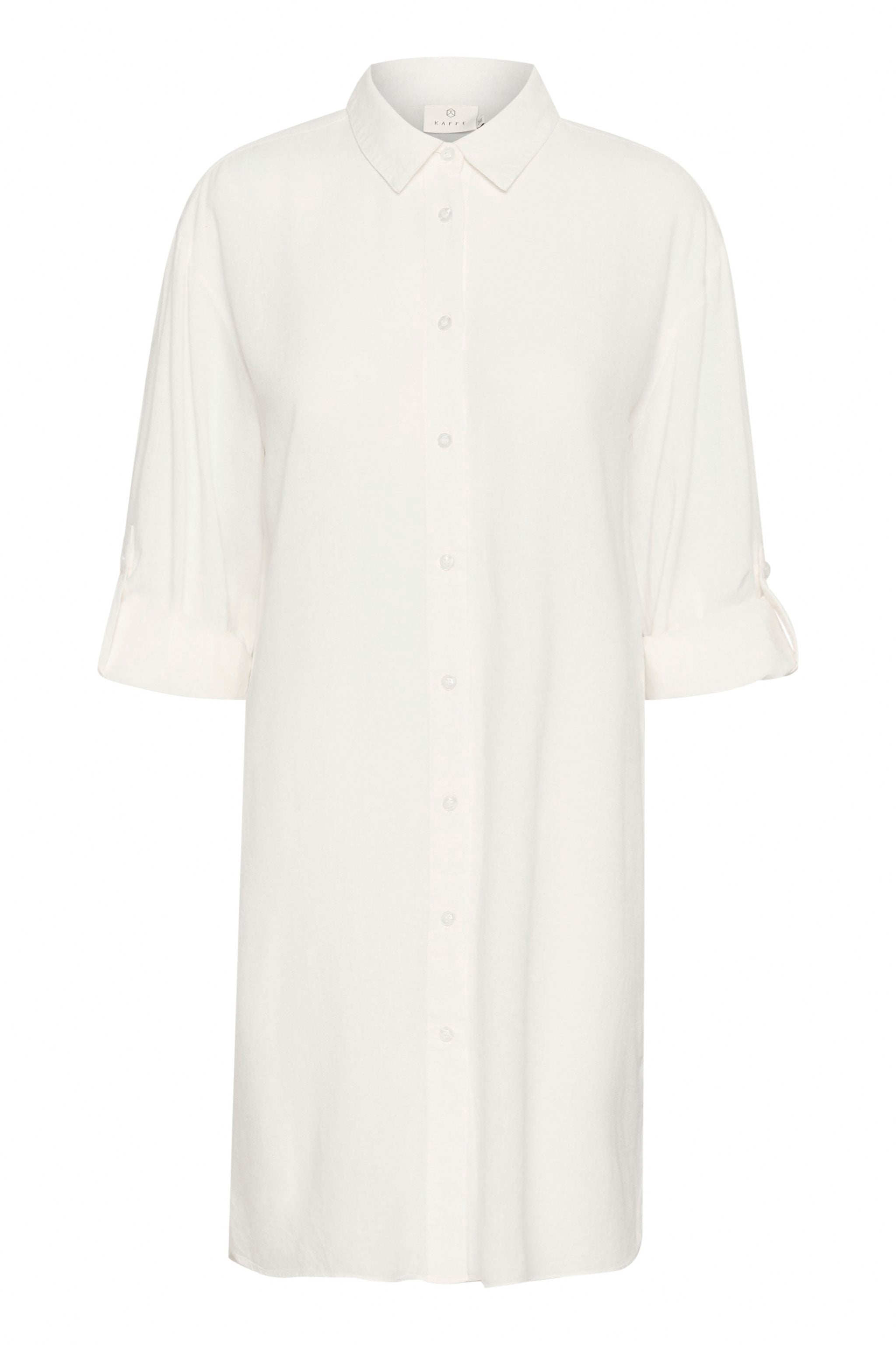 Kaffe - KAmilia Shirt Dress - Chalk