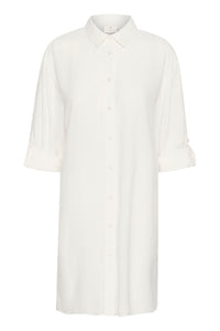 Kaffe - KAmilia Shirt Dress - Chalk