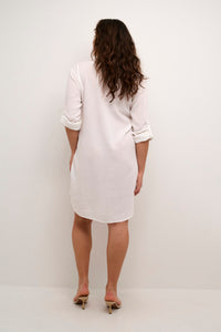 Kaffe - KAmilia Shirt Dress - Chalk