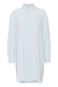 Kaffe - KAmilia Shirt Dress - Windsurfer/Chalk Stripe