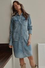 Load image into Gallery viewer, Kireina - Ellie Dress - Dakota Wash
