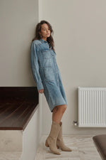 Load image into Gallery viewer, Kireina - Ellie Dress - Dakota Wash
