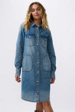 Load image into Gallery viewer, Kireina - Ellie Dress - Dakota Wash
