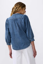 Load image into Gallery viewer, Kireina - Isla Shirt - Baja Blue
