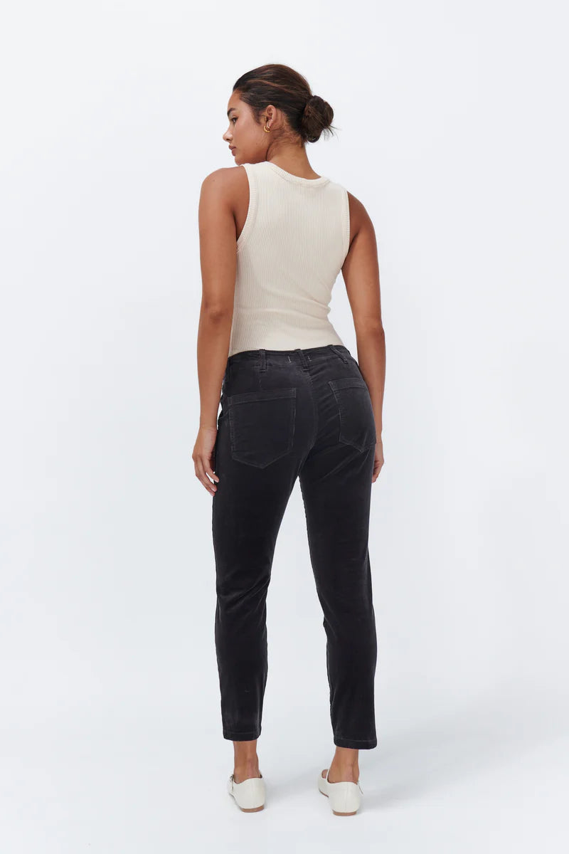 Kireina | Soho Cord Cropped Grey