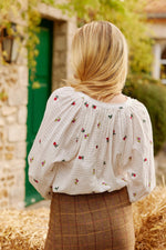 Load image into Gallery viewer, La Petite Etoile - Benita Blouse - White
