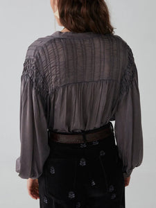 Maison Hotel - Aida Blouse - Opera Grape