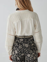 Load image into Gallery viewer, Maison Hotel - Angela Blouse - Meringe Garden Cream
