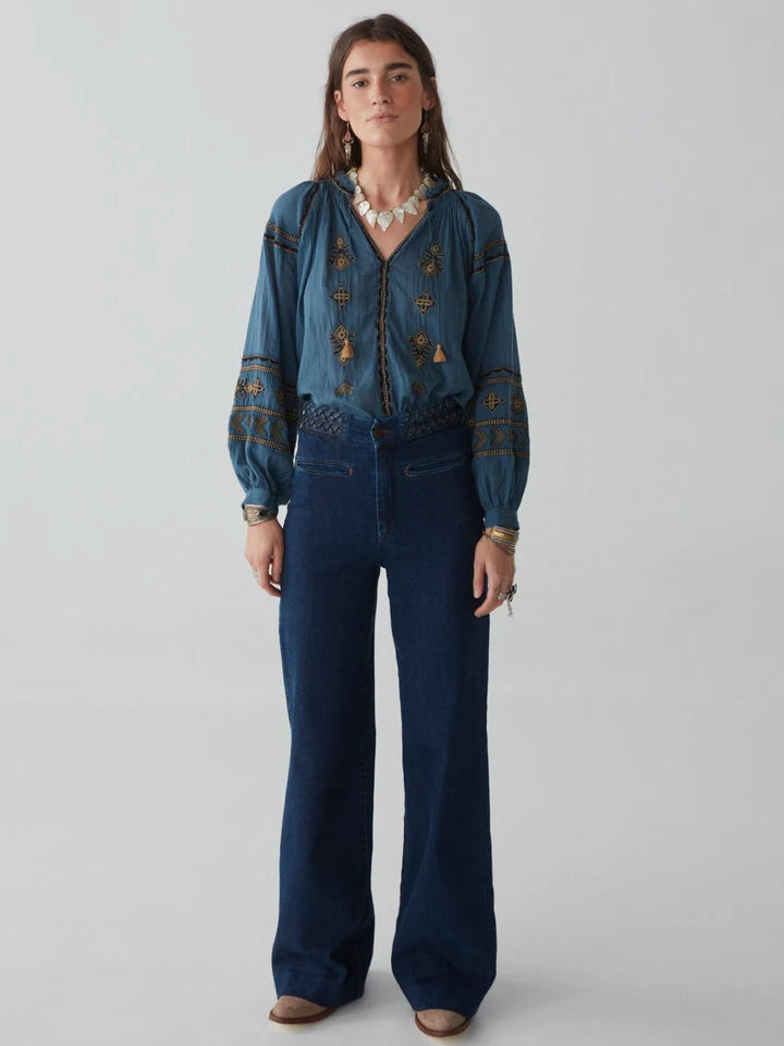 Maison Hotel - Audrey Blouse - Dipinto Di Blu