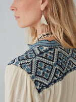 Load image into Gallery viewer, Maison Hotel - Beth Blouse - Wandering Star Sapphire
