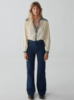 Load image into Gallery viewer, Maison Hotel - Beth Blouse - Wandering Star Sapphire
