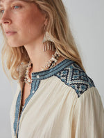 Load image into Gallery viewer, Maison Hotel - Beth Blouse - Wandering Star Sapphire
