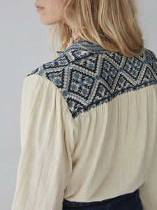 Maison Hotel - Beth Blouse - Wandering Star Sapphire