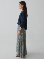 Load image into Gallery viewer, Maison Hotel - Ines Skirt - Spiral Blues Lapis Lazuli
