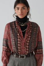 Load image into Gallery viewer, Maison Hotel - Louise Blouse - Wadi Rum Anguria
