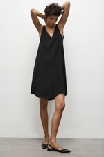 Load image into Gallery viewer, Mela Purdie - Audrey Dress - Navy
