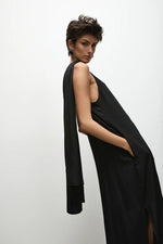 Load image into Gallery viewer, Mela Purdie - Crystal Maxi Dress - Black
